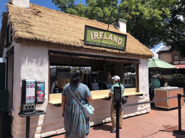Ireland Booth Menu & Review (Epcot Food & Wine Festival)