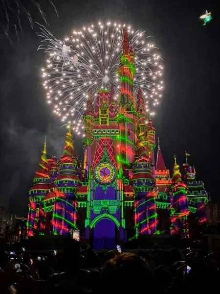 fireworks cinderella castle