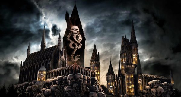 dark arts at hogwarts castle in universal