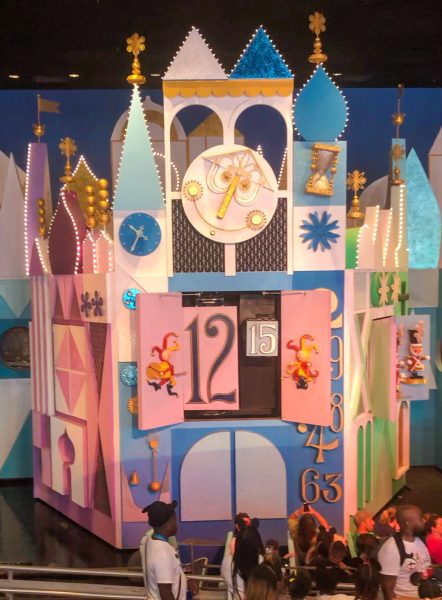 it's small world clock at magic kingdom