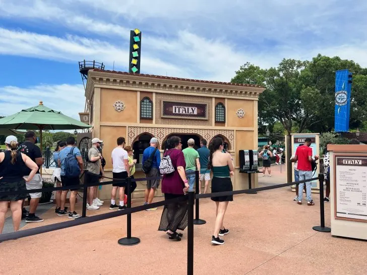 Italy Booth Menu and Review (2023 Epcot Food & Wine Festival)