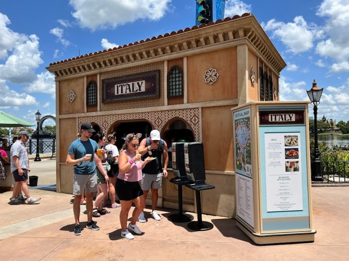 Italy Booth Menu and Review (Epcot Food & Wine Festival)