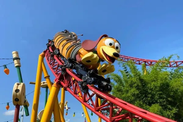 Slinky Dog Dash January at Disney World
