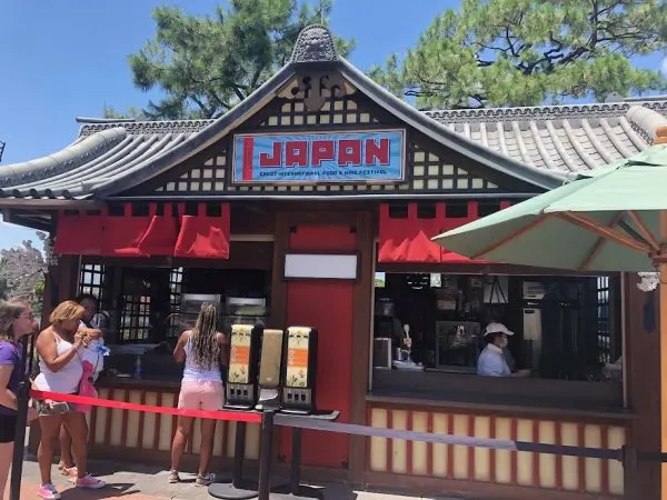 japan booth - epcot food and wine 2022