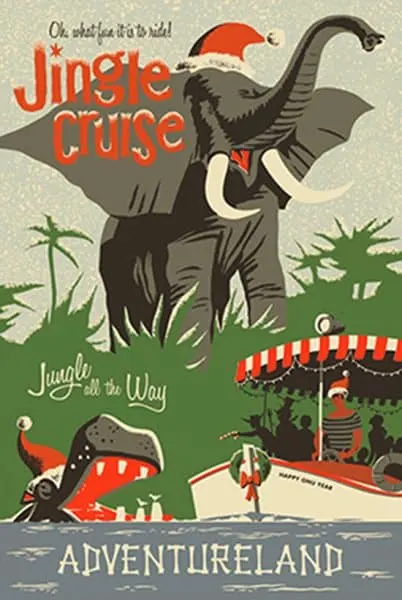 2013 jingle cruise poster