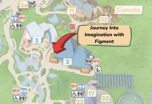 journey into imagination with figment map location