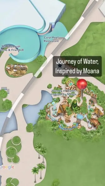 journey of water location at epcot