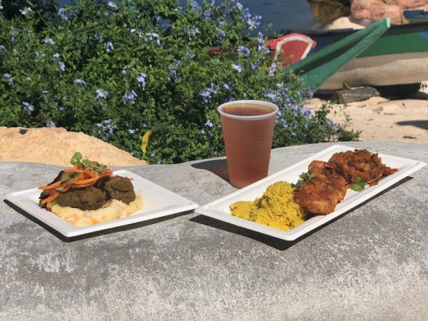 kenya booth - epcot food and wine festival 2022 - food and drink items