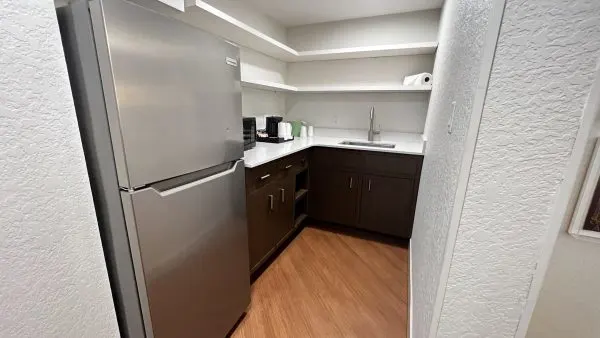 kitchen in all-star music family suite