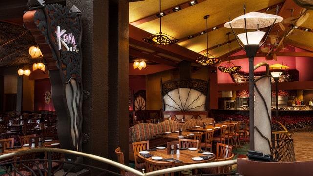 The pros and cons of all Magic Kingdom-area resort restaurants - Kona Cafe (lunch)