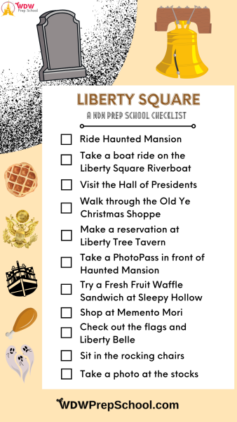 checklist for liberty square at magic kingdom