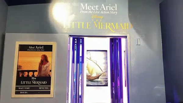 meet and greet with ariel from the live action little mermaid