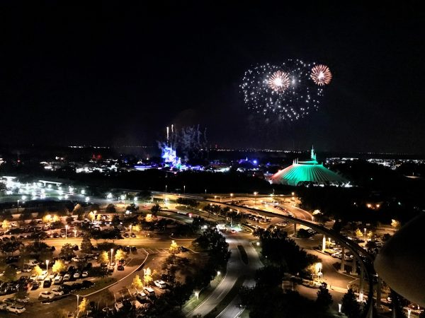 magic kingdom fireworks view from california grill