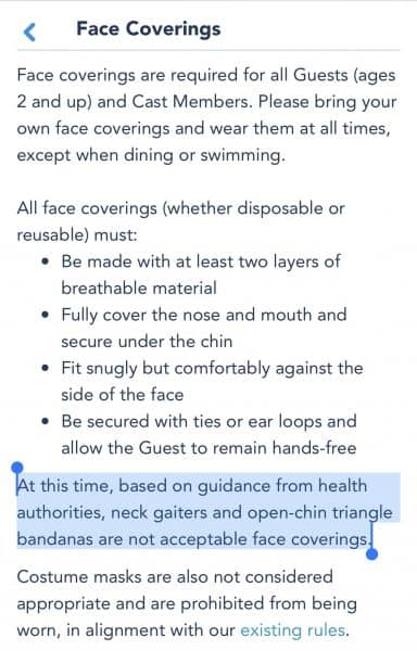 Mask rules