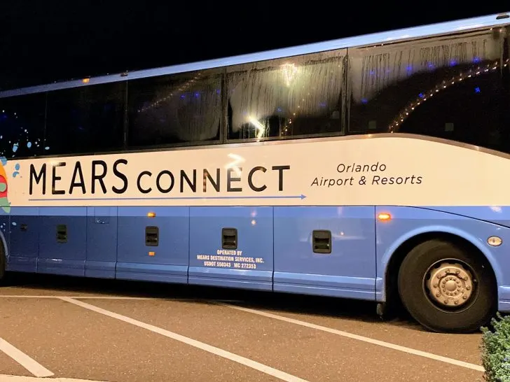 mears connect shuttle at disney world