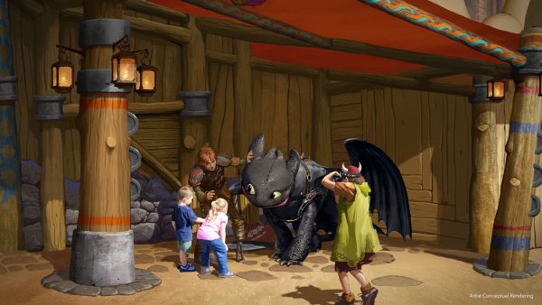 How to Train Your Dragon meet and greet