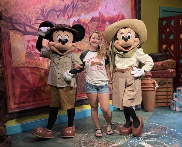 Meet Mickey And Minnie At Animal Kingdom