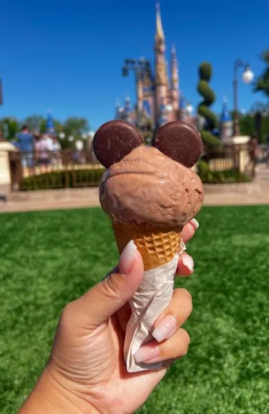 mickey ice cream cone from plaza ice cream parlor