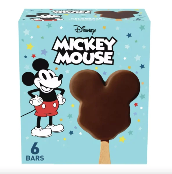 mickey mouse ice cream bars