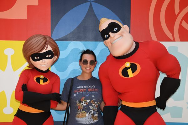 mr and mrs incredible meet and greet in pixar place