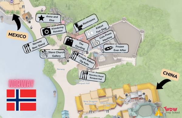 norway map - epcot