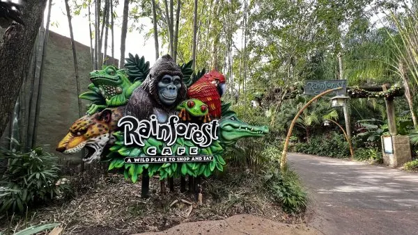 rainforest cafe sign animal kingdom