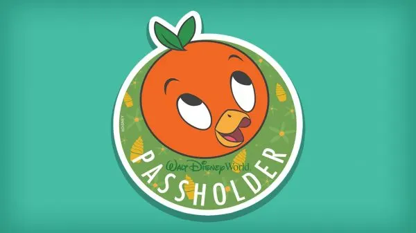 orange bird annual passholder magnet