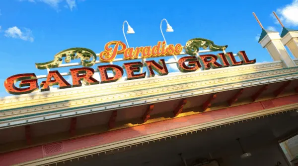 Paradise Garden Grill in DCA
