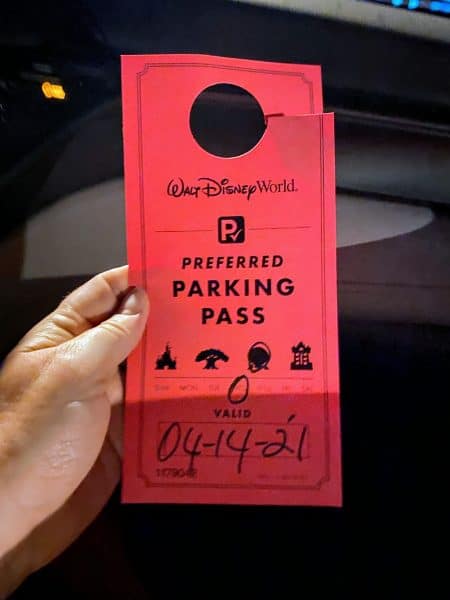 preferred parking pass disney world