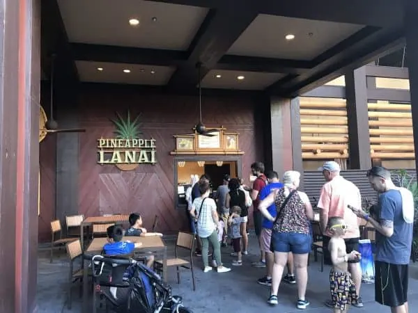 Pineapple Lanai at Disney's Polynesian