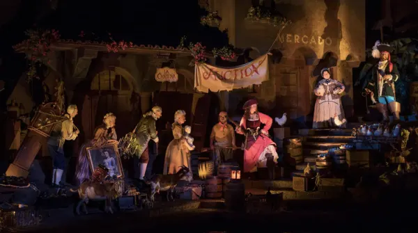 pirates of the caribbean updated auction scene