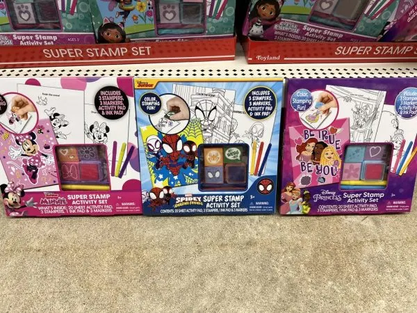 Disney themed stamp art activity kits
