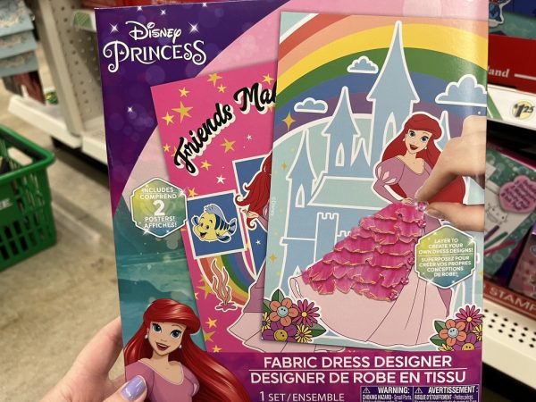 Disney Princess dress designer activity