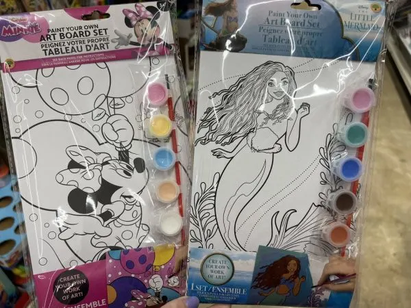 Disney themed art board set