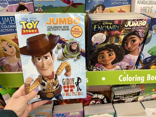 Toy Story activity book