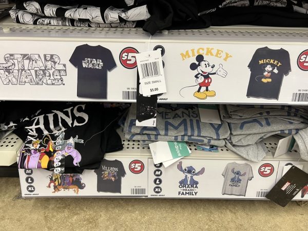Disney themed t-shirts