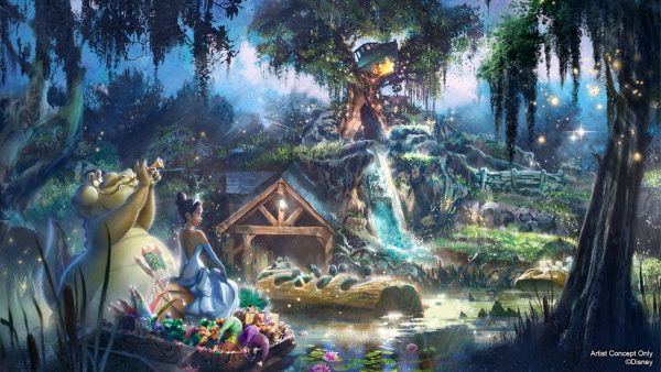 Princess and the Frog attraction concept art