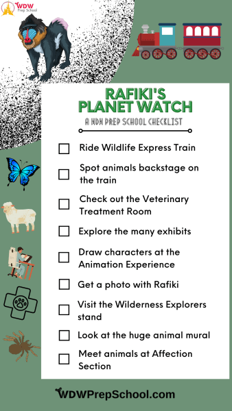 rafiki's planet watch checklist