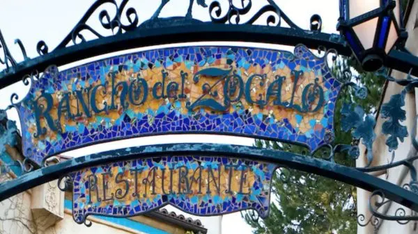 Rancho del Zocalo Restaurante in Disneyland