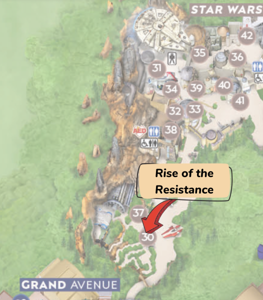 rise of the resistance location at hollywood studios