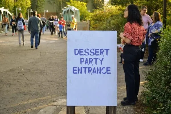 Rivers of Light Dessert party location
