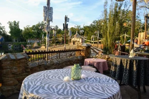 Rivers of Light Dessert party view