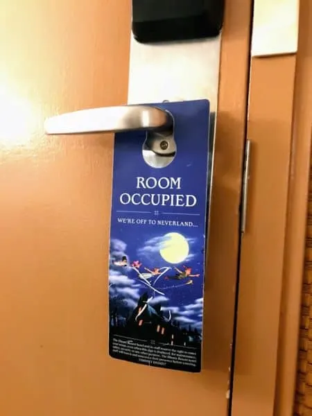 Room Occupied Disney World door hanger