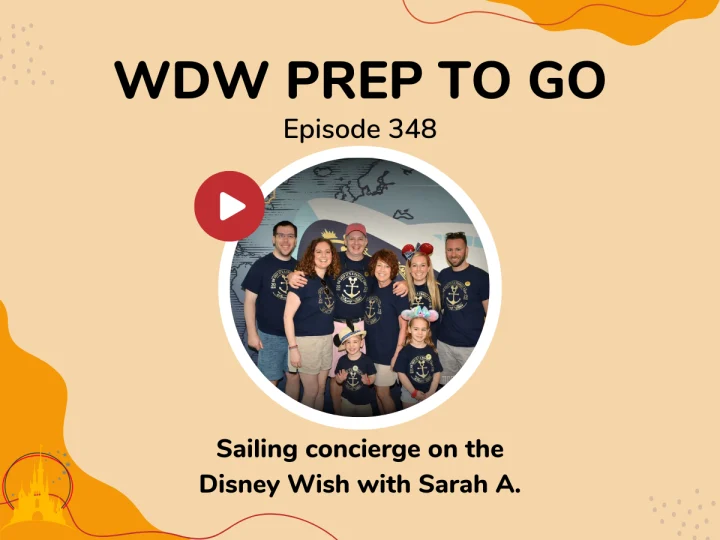 Sailing Concierge on the Disney Wish  – PREP 348