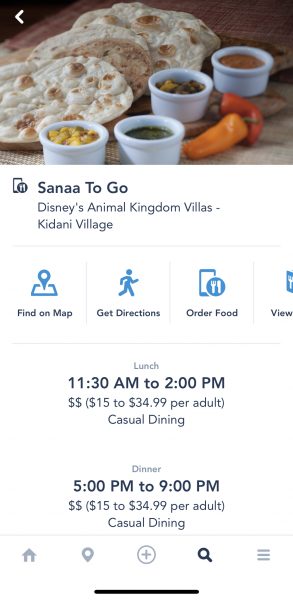 Sanaa To Go on My Disney Experience