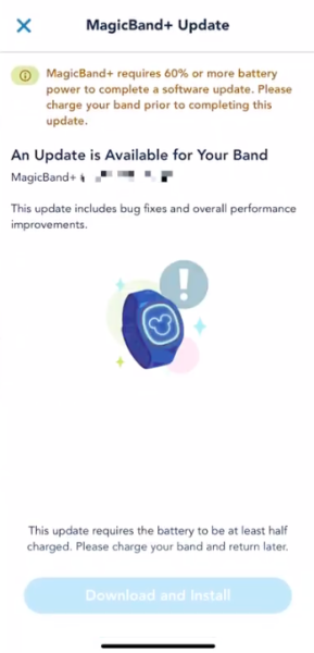 magicband plus update - my disney experience app