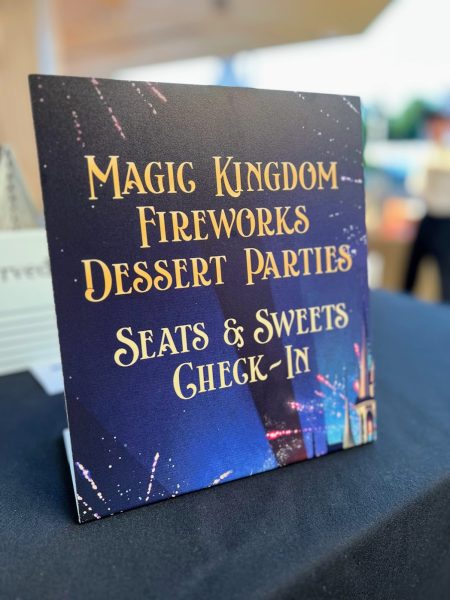 dessert party check in at magic kingdom for seats and sweets