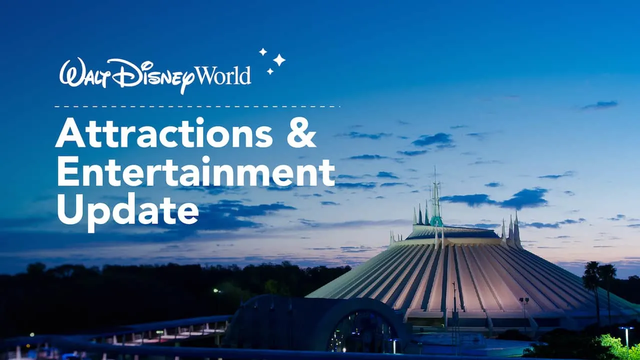 Spaceship Earth & Other Attractions Will Be Available When WDW Reopens