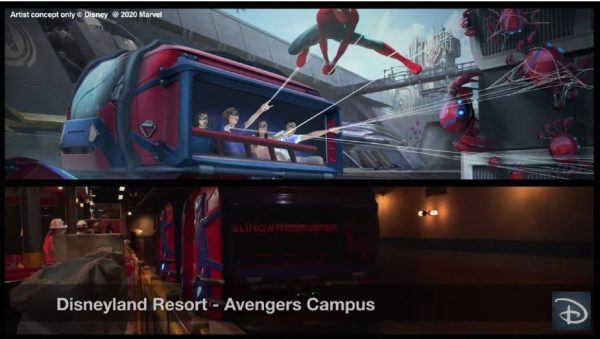 Spider-Man Web Slingers ride vehicle
