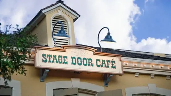 Stage Door Cafe at Disneyland